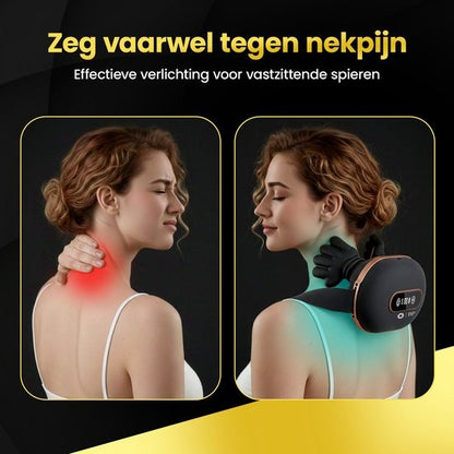 RelaxaHand™ Draadloos Shiatsu Nek- & Schoudermassage Apparaat