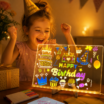 KidsCreation™ Verlicht led-tekenbord voor kinderen