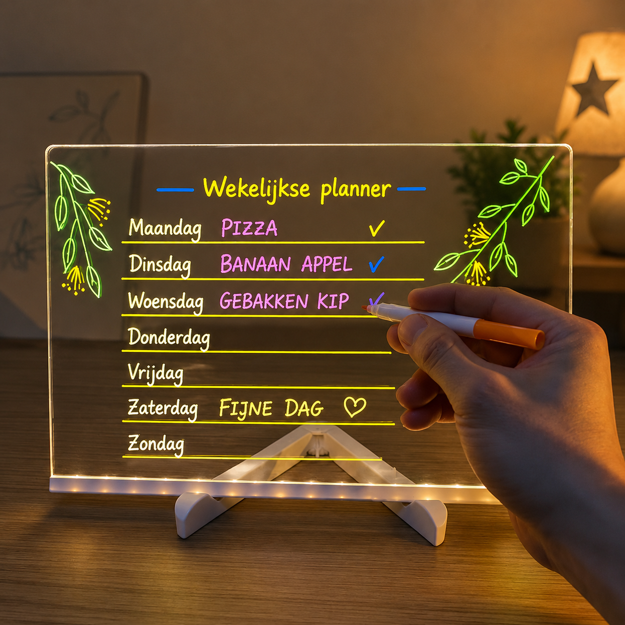 KidsCreation™ Verlicht led-tekenbord voor kinderen