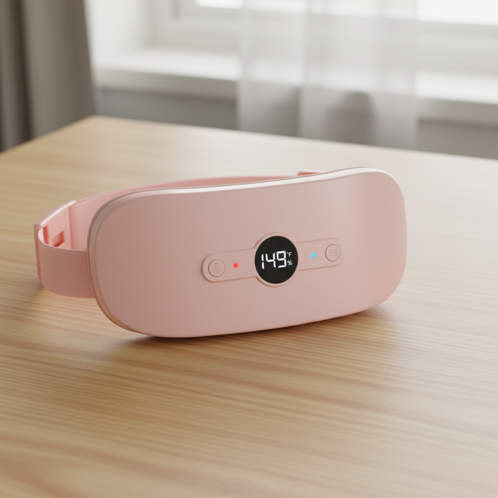 LunaRelief™ Draadloos Warmtekussen voor Menstruatiecomfort