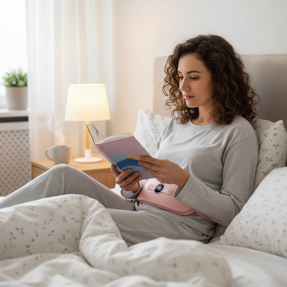 LunaRelief™ Draadloos Warmtekussen voor Menstruatiecomfort