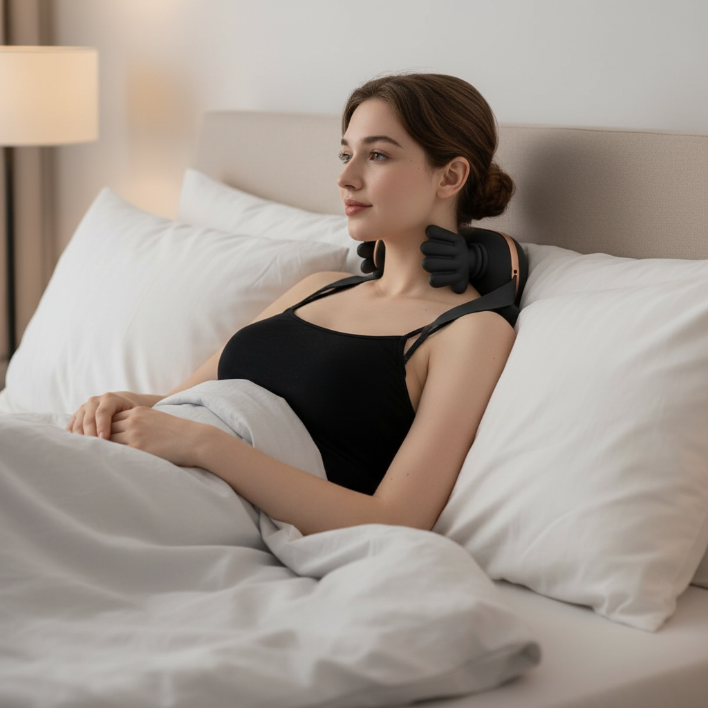 RelaxaHand™ Draadloos Shiatsu Nek- & Schoudermassage Apparaat